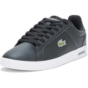 Lacoste Men’s Lite Base Sneaker(Black & White)