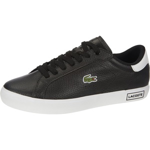Lacoste Men’s Powercourt Leather Sneakers(Black)