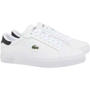 Lacoste Men’s Powercourt Sneakers(White/Black)