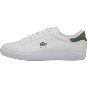 Lacoste Men’s Powercourt Sneakers(Wht/Dk Grn)