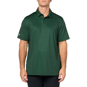 Lacoste Men’s Regular Fit UV Protect Collar Logo Golf Polo Shirt(Sinople/Green/Sorrel)