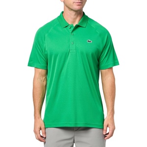 Lacoste Men’s Regular Fit UV Protect Golf Polo Shirt(Bright Green)