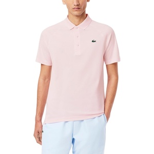 Lacoste Men’s Regular Fit UV Protect Golf Polo Shirt(Flamingo)