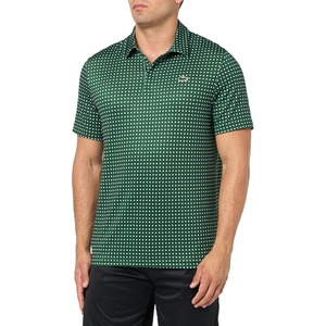 Lacoste Men’s Regular Fit UV Protect Golf Polo Shirt(Green/White)