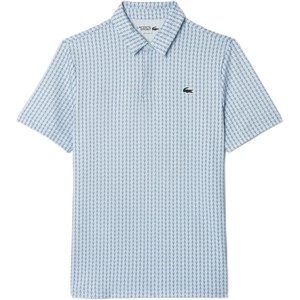 Lacoste Men’s Regular Fit UV Protect Golf Polo Shirt(Phoenix Blue/White)