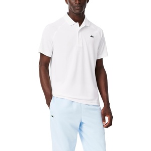 Lacoste Men’s Regular Fit UV Protect Golf Polo Shirt(White)