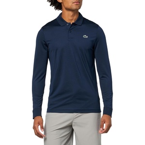 Lacoste Men’s Regular Fit Ultra Dry Golf Polo Shirt(Navy Blue/Navy Blue)