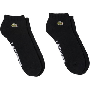 Lacoste Men’s Sport 2-pack Sport Socks(Black)