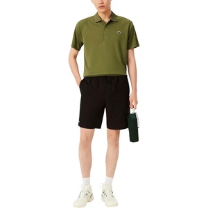 Lacoste Mens Sport Lined Tennis Short(Black)