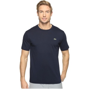 Lacoste Mens Sport Ultra Dry Cotton Sport T-Shirt(Navy Blue)