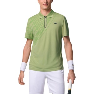Lacoste Men’s Sport Ultra-Dry Printed Slim Fit Tennis Polo(Birch)