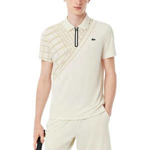 Lacoste Men’s Sport Ultra-Dry Printed Slim Fit Tennis Polo(Lapland)
