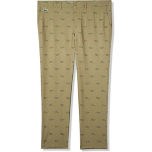 Lacoste Men’s Ultra Dry Slim Fit Golf Pants(Olive)