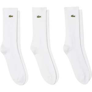 Lacoste Sport Socks, 3-pack(White)