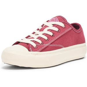 Lacoste Womens Backcourt 2.0 Sneaker(Burgundy/Off White)