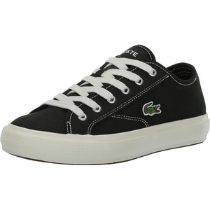 Lacoste Women’s Backcourt Sneaker(Black/Off White)