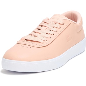 Lacoste Women’s Baseshot Evo Sneaker(Light Pink/White)