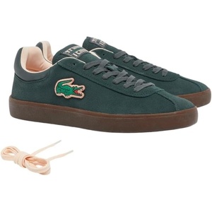 Lacoste Women’s Baseshot Sneaker(Dark Green/Dark Gum)
