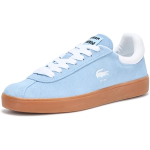 Lacoste Women’s Baseshot Sneaker(Light Blue/Dark Gum)