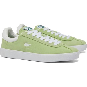 Lacoste Women’s Baseshot Sneaker(Light Green/White)