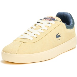 Lacoste Women’s Baseshot Sneaker(Light Yellow/Light Yellow)