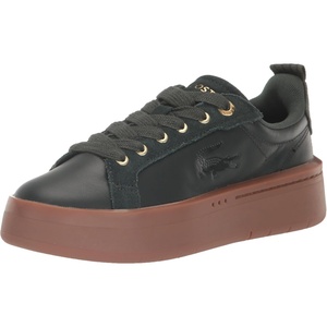 Lacoste Women’s Carnaby Platform Sneakers(Dark Green/Gum)