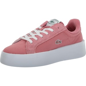 Lacoste Women’s Carnaby Platform Sneakers(Pink/White)