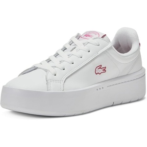 Lacoste Women’s Carnaby Platform Sneakers(White/Pink)
