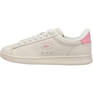 Lacoste Women’s Carnaby Set Sneaker(Off White/Light Pink)