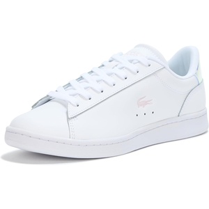 Lacoste Women’s Carnaby Set Sneaker(White & Light Pink)