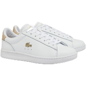 Lacoste Women’s Carnaby Set Sneaker(White/Light Brown)