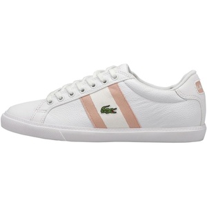 Lacoste Women’s Grad Vulc Sneaker(White Light Pink)