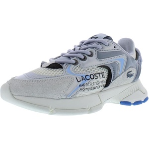 Lacoste Womens L003 Neo Sneaker(Light Grey/Silver)