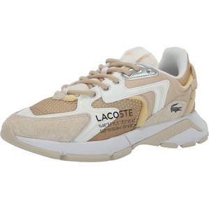 Lacoste Womens L003 Neo Sneaker(Light Tan/White)
