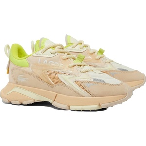 Lacoste Women’s L003 Neo Tech Sneaker(Natural/Light Yellow)