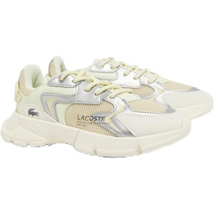 Lacoste Women’s L-Spin Deluxe Sneakers(Light Orange/Off White)