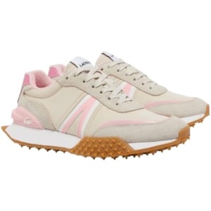 Lacoste Women’s L-Spin Deluxe Sneakers(Off White/Light Pink)