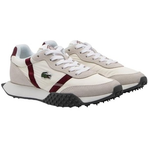 Lacoste Women’s L-Spin Evo Sneaker(Off White/Burgundy)