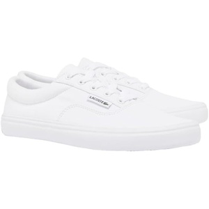 Lacoste Women’s Lace Base Sneaker(White/White)
