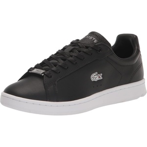 Lacoste Women’s Lacoste Carnaby Leather Trainers(Black/Silver)