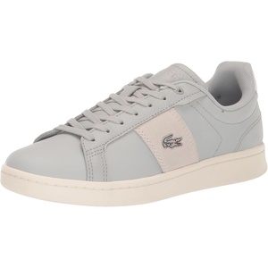 Lacoste Women’s Lacoste Carnaby Leather Trainers(Light Grey/Off White)