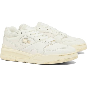 Lacoste Womens Lineshot Sneaker(Off White/Light Yellow)
