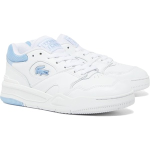 Lacoste Womens Lineshot Sneaker(White/Light Blue)
