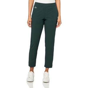 Lacoste Women’s Sport Golf Stretch Twill Pants(Forest Green)