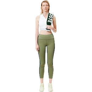 Lacoste Women’s Sport Polo Style Stretch Sport Bralette(Flour)