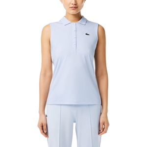 Lacoste Womens Sport Slim Fit UV Protect Stretch Golf Polo Shirt(Phoenix Blue)