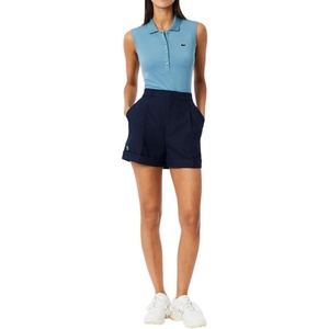 Lacoste Women’s Sport Ultra Dry Golf Stretch Bermuda Shorts(Navy Blue)