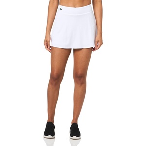 Lacoste Women’s Sport Ultra Dry Skirt(White/White)