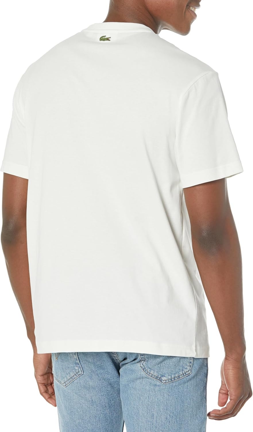 image:imageLacoste Classic Fit Cotton Print TShirtFlour