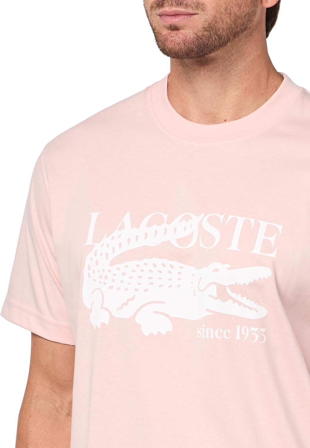 image:imageLacoste Classic Fit Cotton Print TShirtNidus